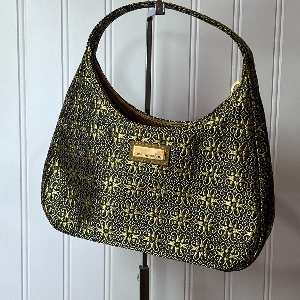 Jim Thompson Handbag - black/gold